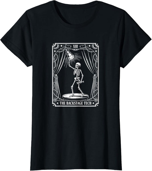 The Backstage Tech Tarot Card, Stage Crew