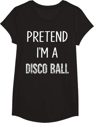 Pretend I'm A Disco Ball 70s Lazy Disco Halloween Costume