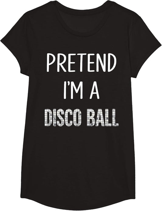 Pretend I'm A Disco Ball 70s Lazy Disco Halloween Costume