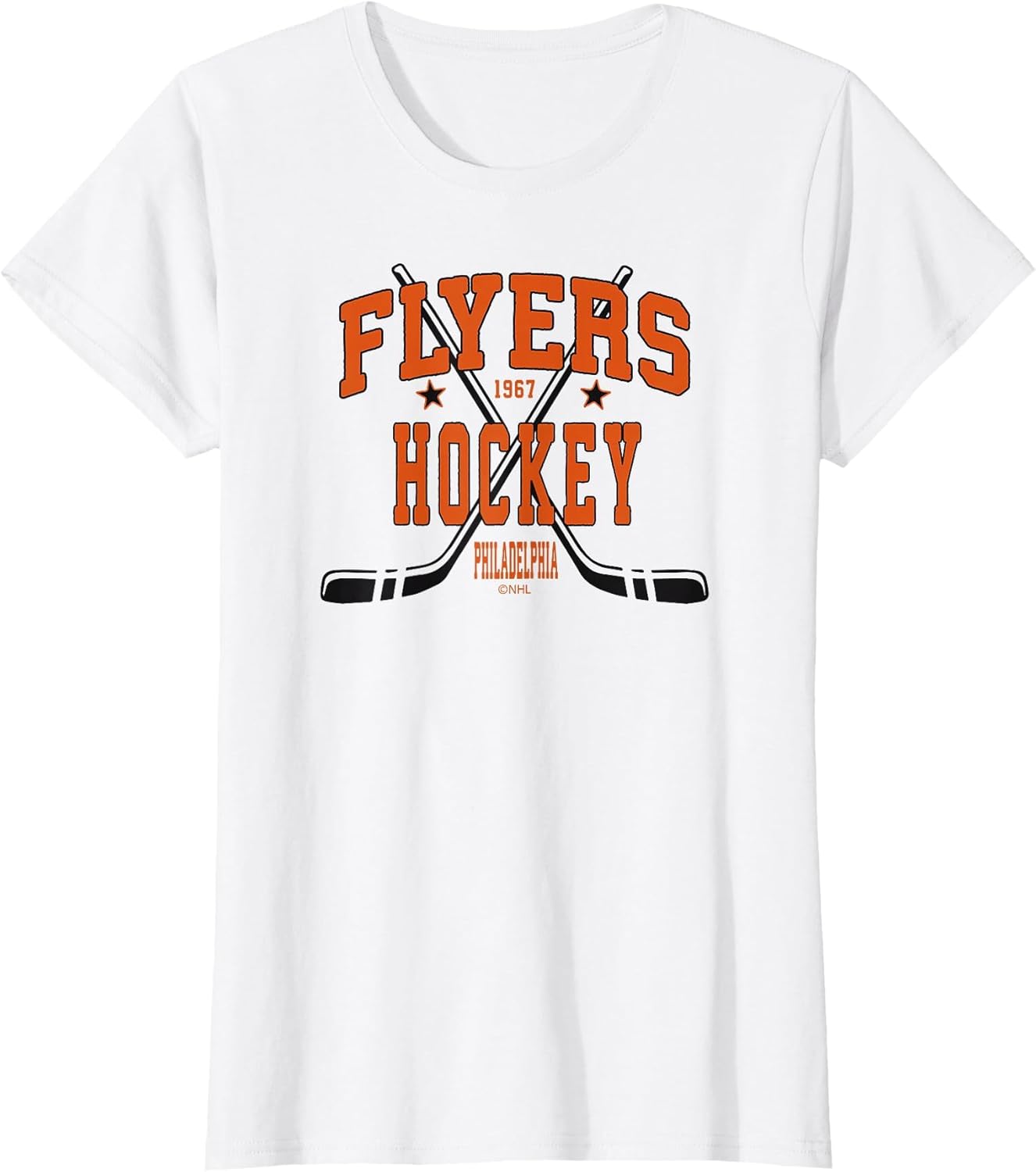 Philadelphia Flyers Stars White Officially Licensed