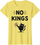 Black Cat No Kings Shirt Men Women No Kings