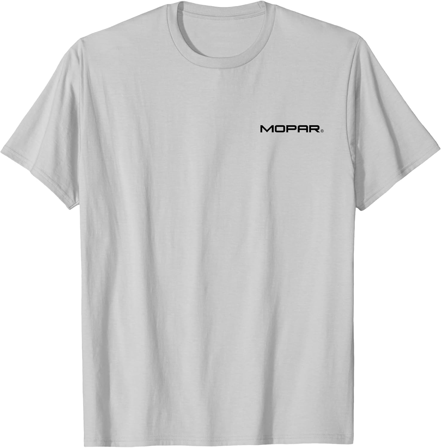 Mopar Vintage 1937-1947 Logo (Front/Back Print) - Grey