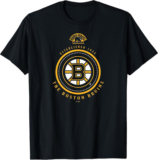 Boston Bruins Est 1924 Black Officially Licensed