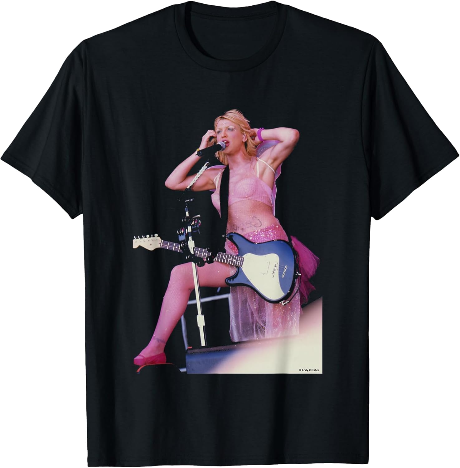 Hole Courtney Love Live Glastonbury 1999 by Andy Willsher