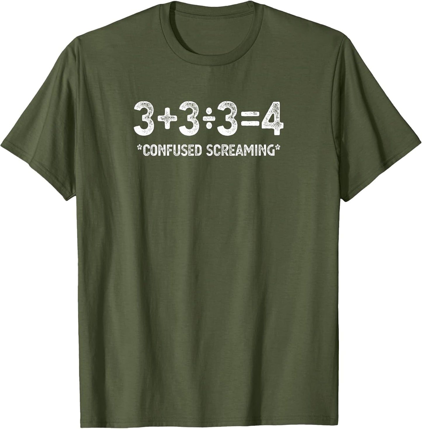 Funny Math Formula Confused Screaming Nerd Geek Math Humor