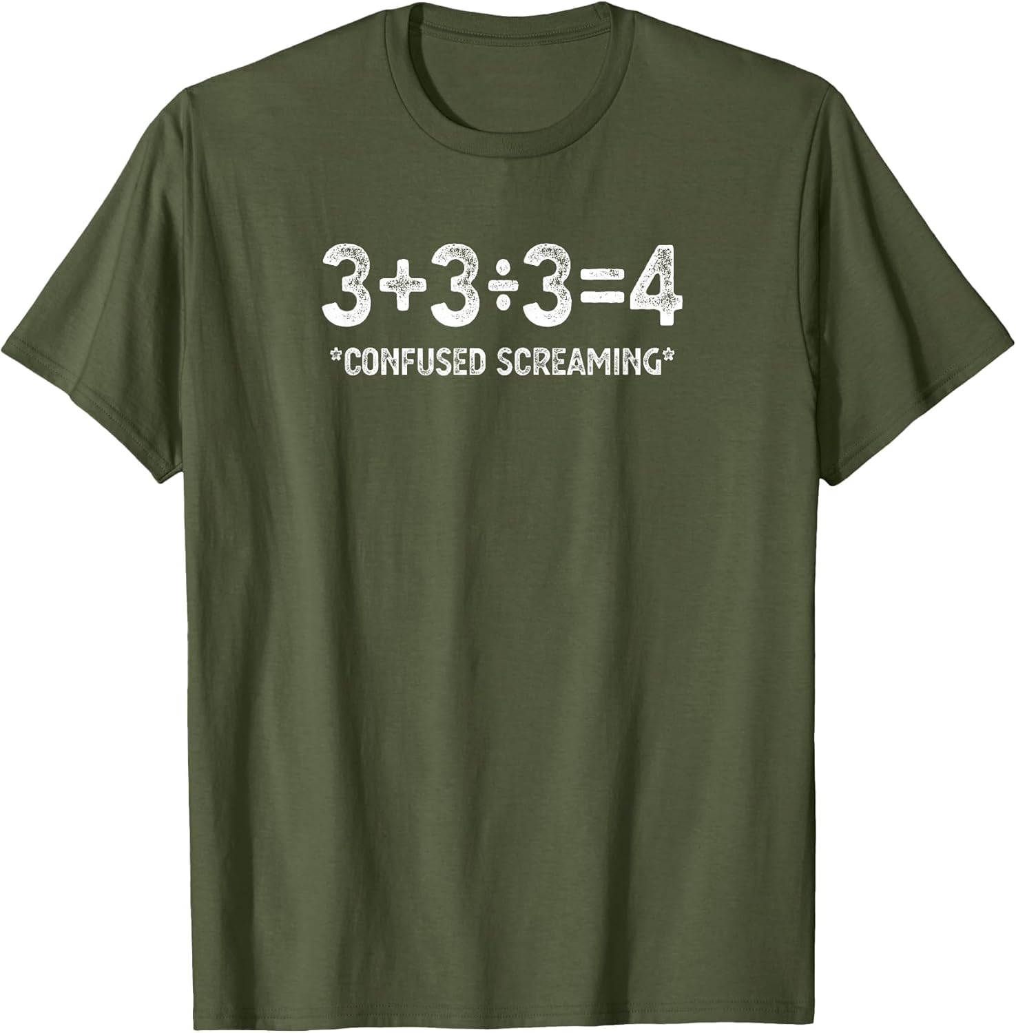 Funny Math Formula Confused Screaming Nerd Geek Math Humor