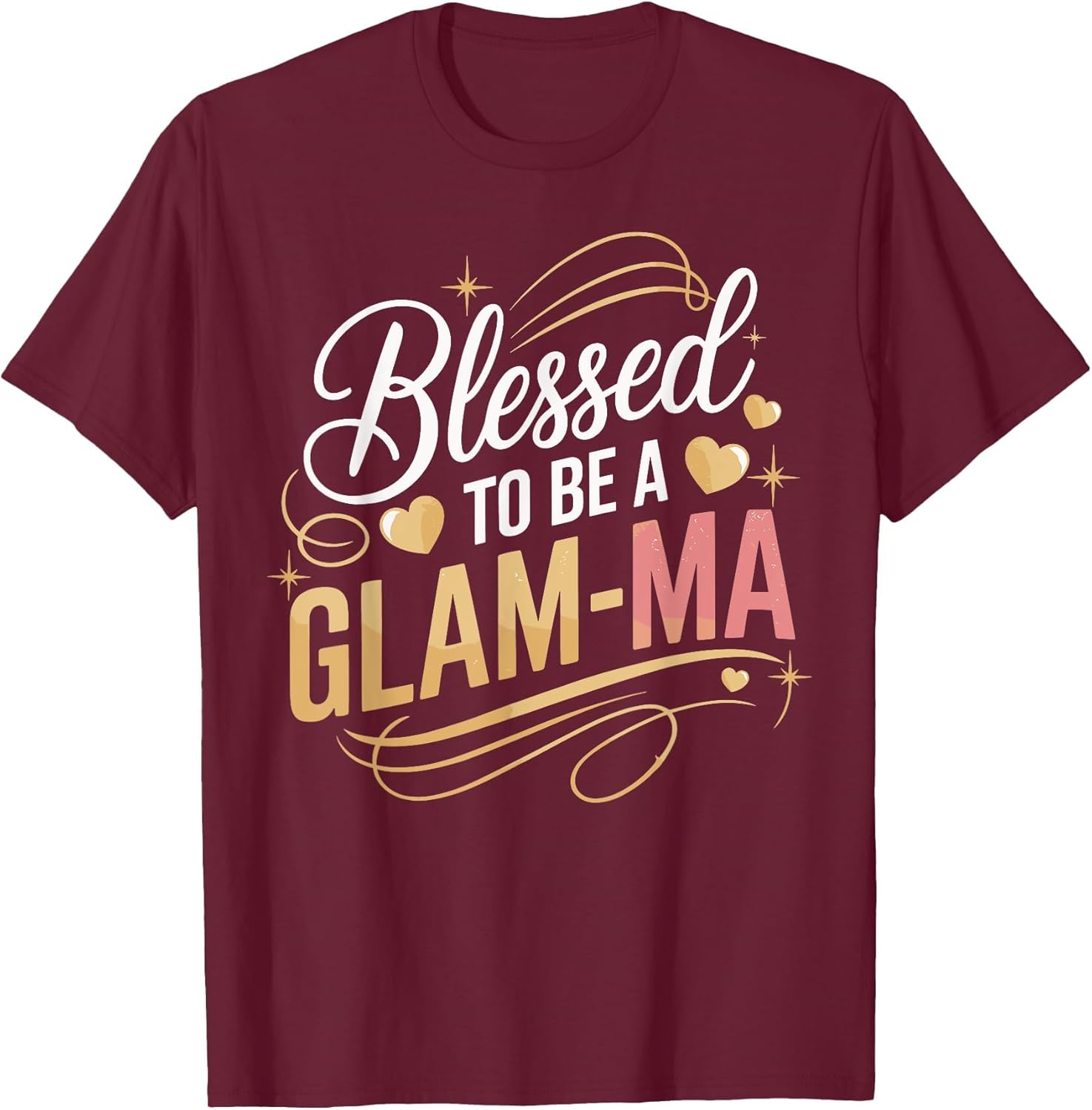 Blessed to Be a Glam-Ma Cute Funny Grandma