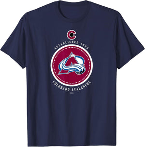 Colorado Avalanche Est 1995 Navy NHL Officially Licensed