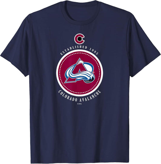 Colorado Avalanche Est 1995 Navy NHL Officially Licensed