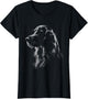 Irish Setter Dog Face Art Design