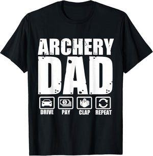 Funny Archery Dad Proud Archer Father Humor Fathers Day