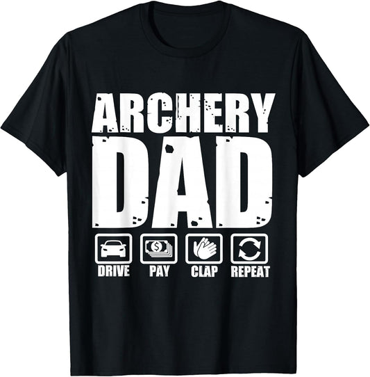 Funny Archery Dad Proud Archer Father Humor Fathers Day