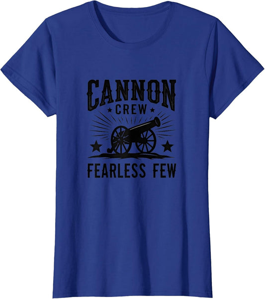 Cannon Crew Fearless Few Military Artillery Design