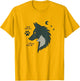 Wolf Parent and Pup Attitude Graphic Wilderness Shirt