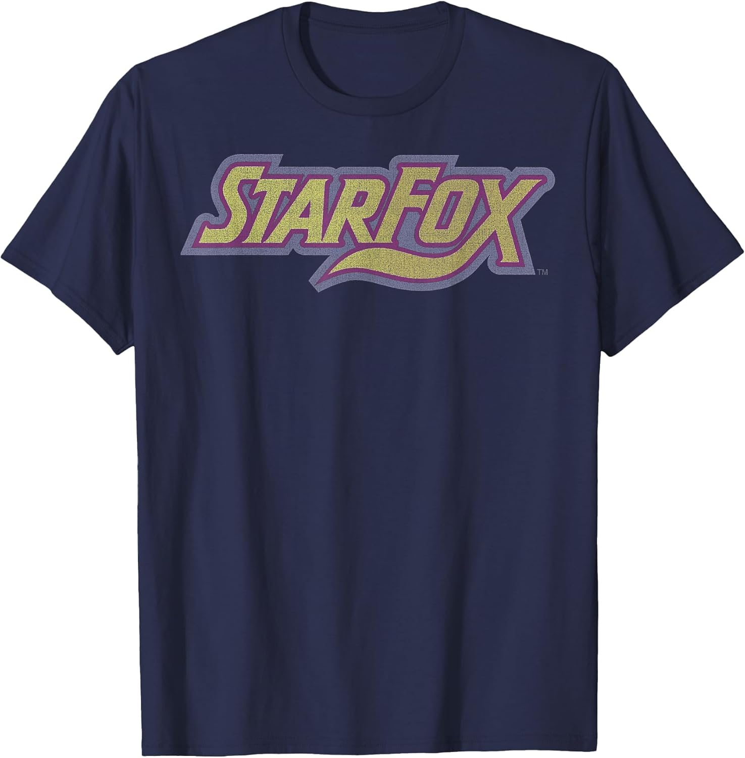 Star Fox Vintage Distressed Game Logo Graphic