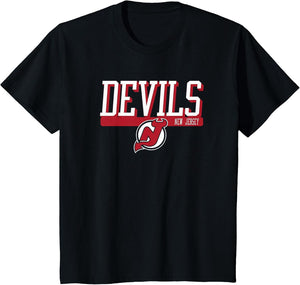 New Jersey Devils Faceoff Black NHL Officially Licensed