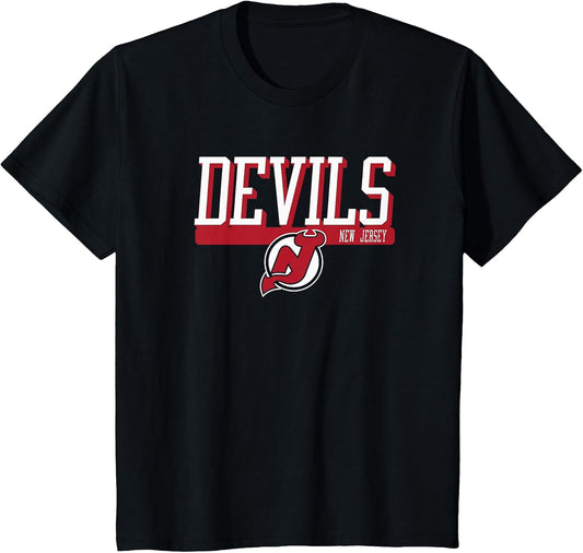 New Jersey Devils Faceoff Black NHL Officially Licensed