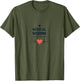 Medical Missions Heart Driven Nurse Design , Men, Olive Green, Large