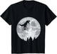 Dino Trex Riding Moon Bike Halloween Lunar Cycling