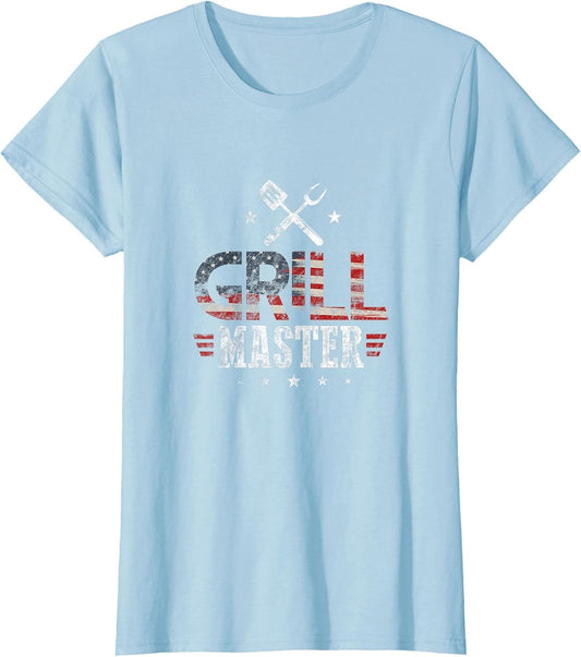 Grill Master USA Flag Patriotic Barbeque BBQ 4th of July