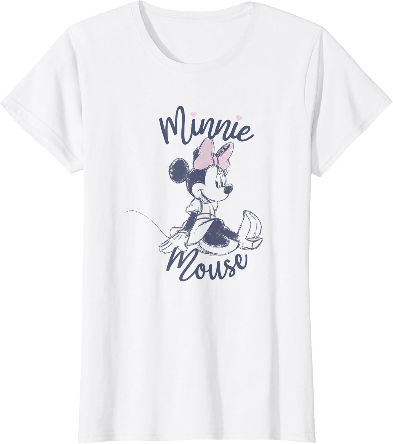 Disney Minnie Mouse Pencil Sketch Pretty Portrait
