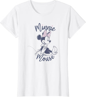 Disney Minnie Mouse Pencil Sketch Pretty Portrait