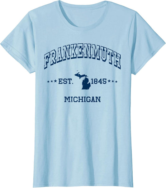 Vintage Frankenmuth Michigan MI Throwback Athletic