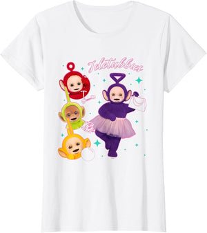 Teletubbies Tinky Winky & Group Sparkle 90's Icon