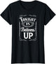 Tonight is Bottoms Up - T Shirt - Black