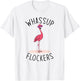 Whassup Flockers? Funny Vintage Pink Flamingo Sunglasses