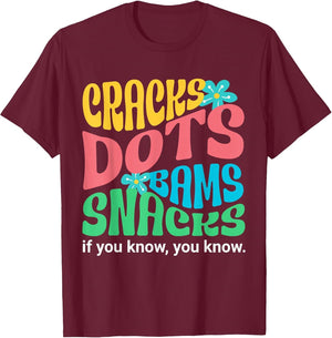 Retro Mahjong Cracks Dots Bams Snacks, Women Groovy Floral