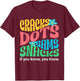 Retro Mahjong Cracks Dots Bams Snacks, Women Groovy Floral