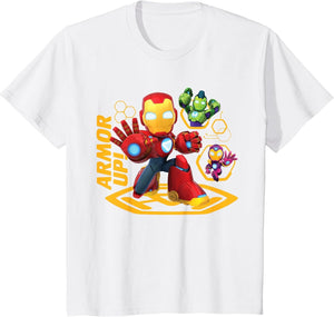 Kids Marvel Iron Man and His Awesome Friends Tony & Team Armor Up