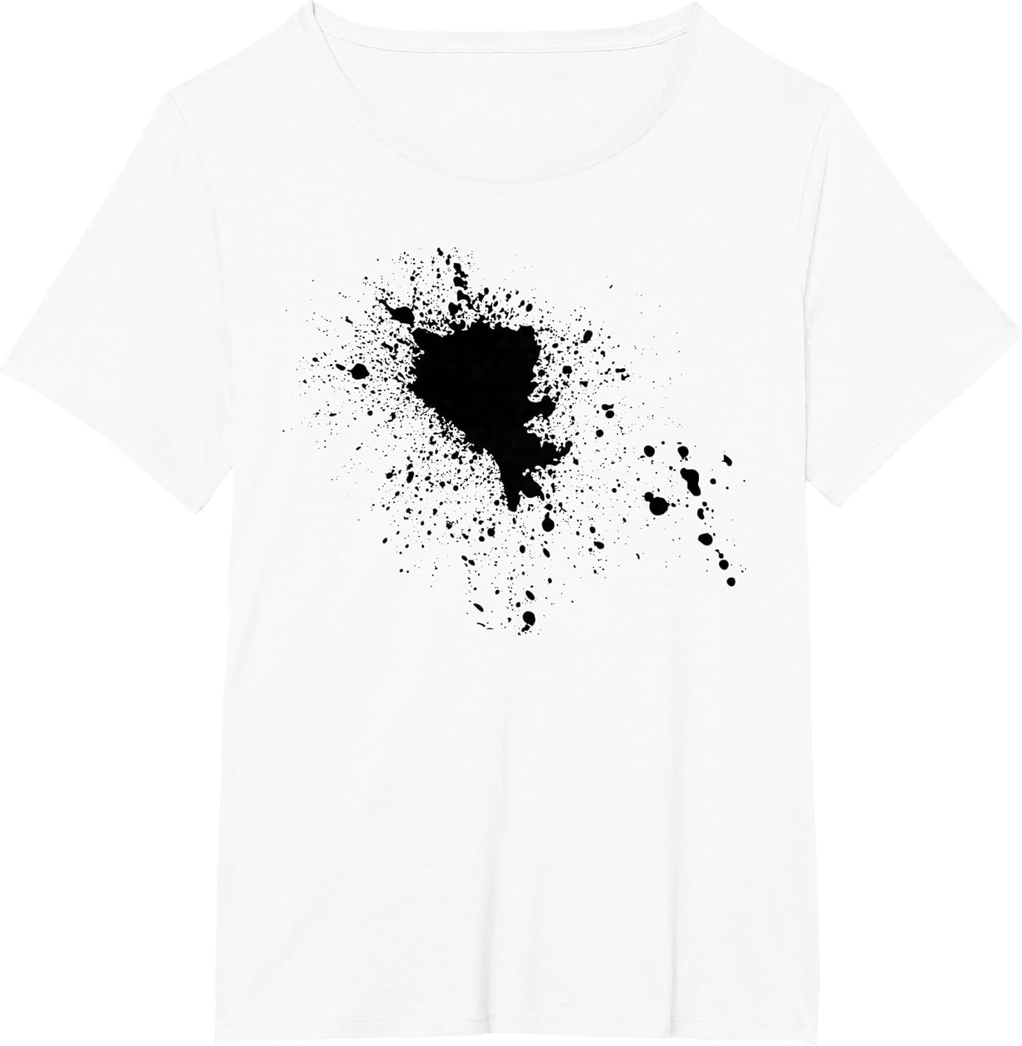 Cool Black Ink Splatter Paint Splat Splash