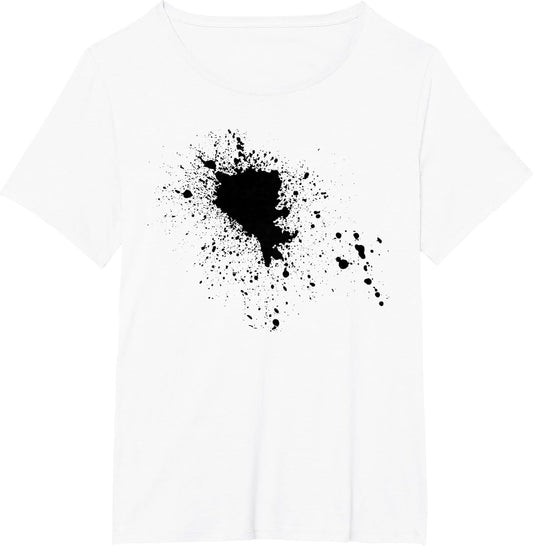 Cool Black Ink Splatter Paint Splat Splash