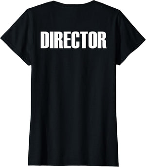 Director (Back) - Movie Director Gift T Shirt