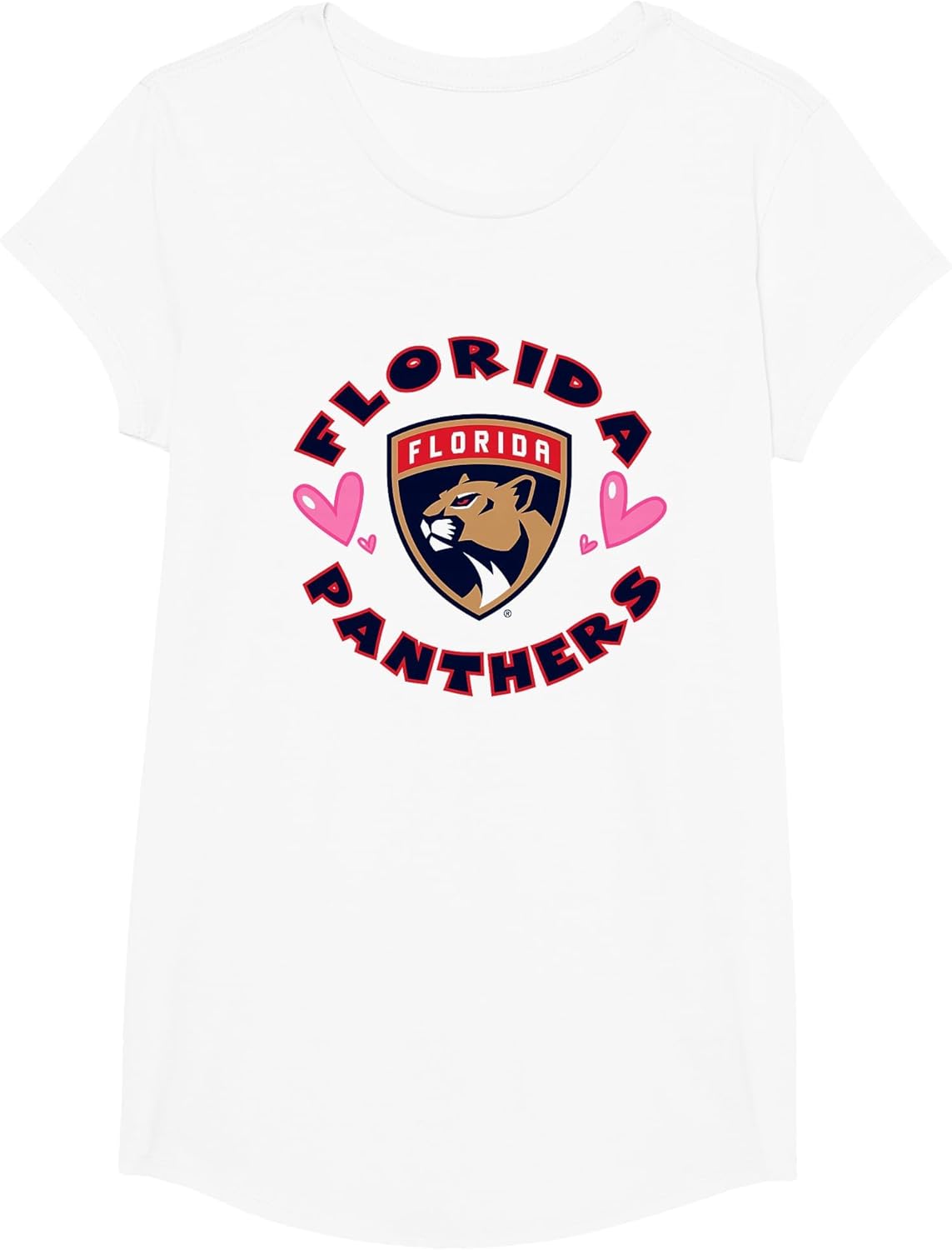 Florida Panthers Valentine Hearts NHL Officially Licensed