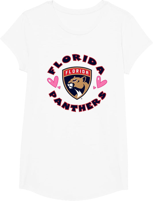 Florida Panthers Valentine Hearts NHL Officially Licensed