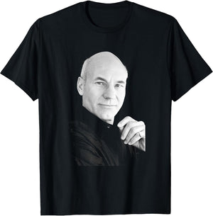 Star Trek Captain Jean Luc Picard Actor Patrick Stewart 1988