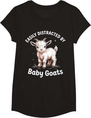 Easily Distracted by Baby Goats Funny
