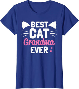 Best Cat Grandma Ever Funny Mother's Day Cat Lover