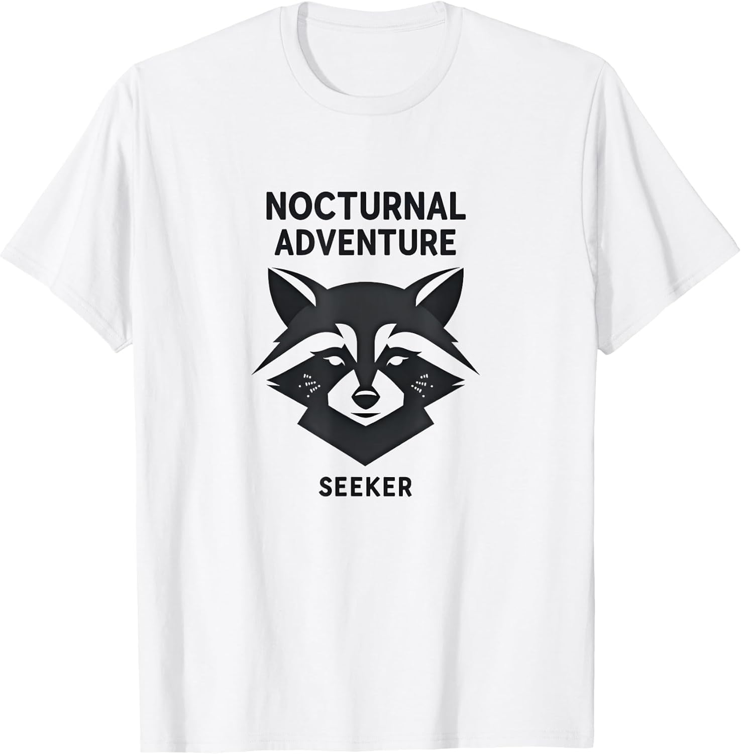 Nocturnal Adventure Seeker Raccoon Design