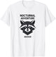 Nocturnal Adventure Seeker Raccoon Design
