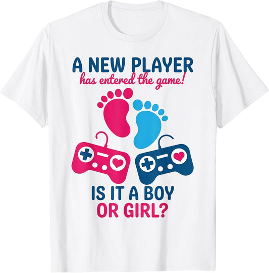 New Player Game Baby Shower Game Video Gamer Gender Reveal
