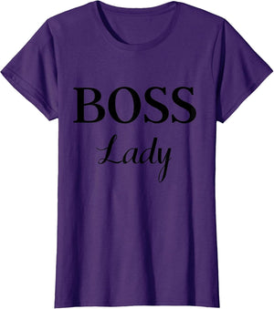 Funny Summer Casual & Cute Boss Lady Classic Design T Shirt