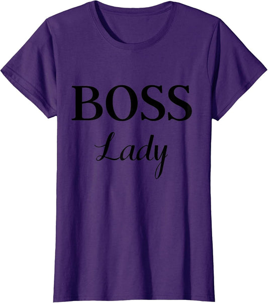 Funny Summer Casual & Cute Boss Lady Classic Design T Shirt