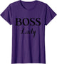Funny Summer Casual & Cute Boss Lady Classic Design T Shirt