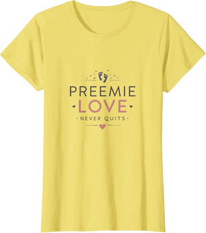 Preemie Love Never Quits NICU Valentine Design