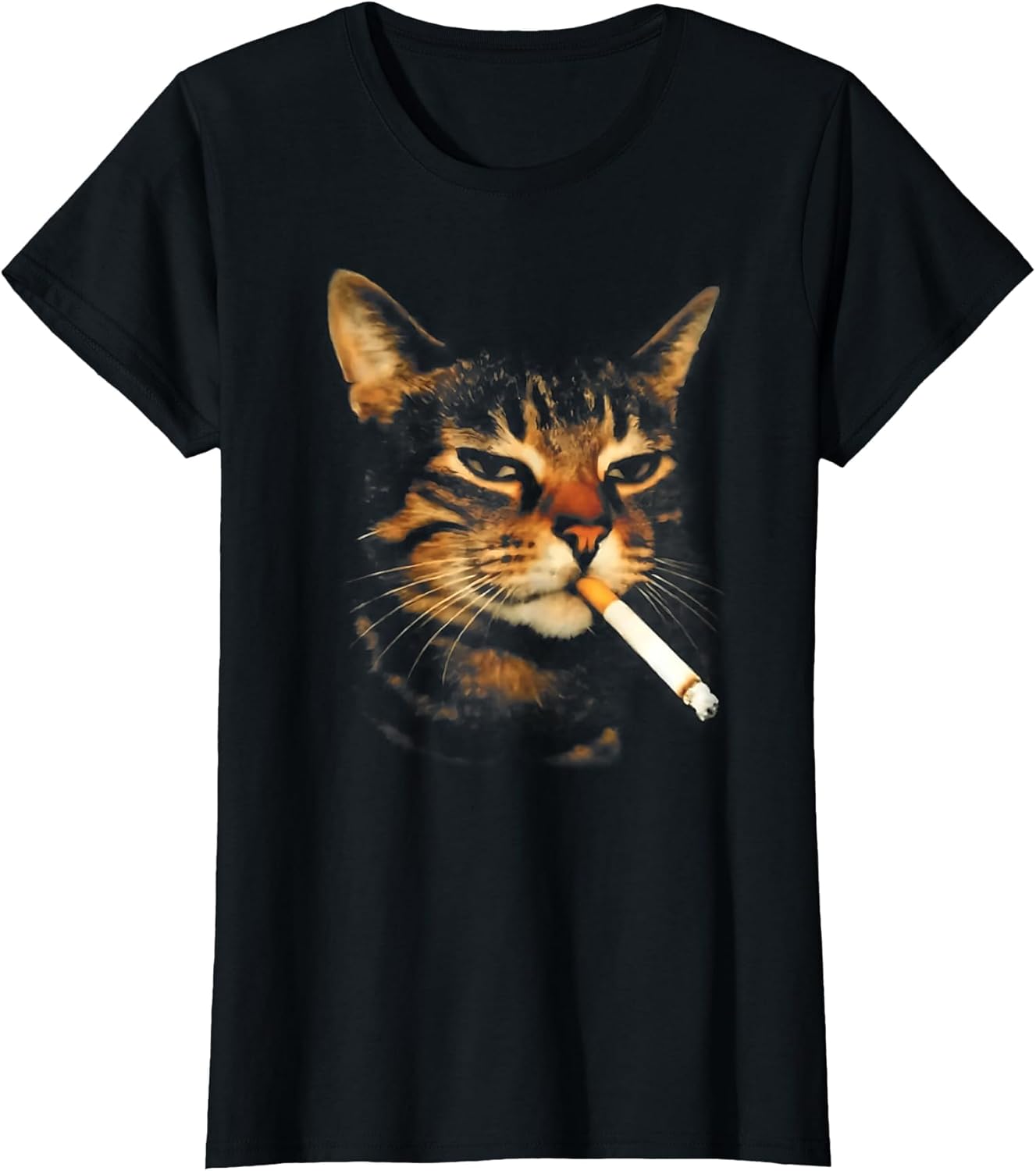 Funny Smoking Cat Cigarette Kitten Meme Stupid Brainrot