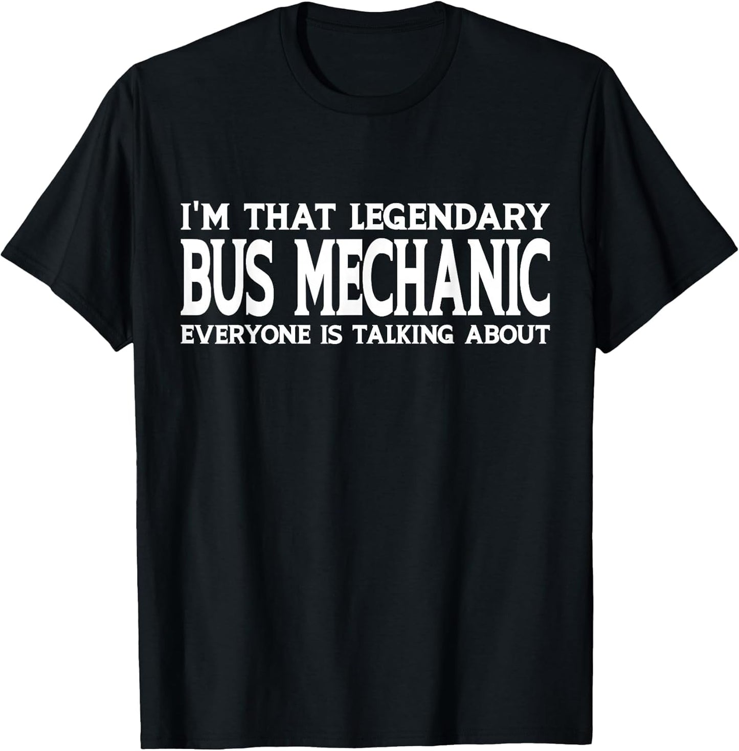 Bus Mechanic Job Title Employee Funny Worker Bus Mechanic